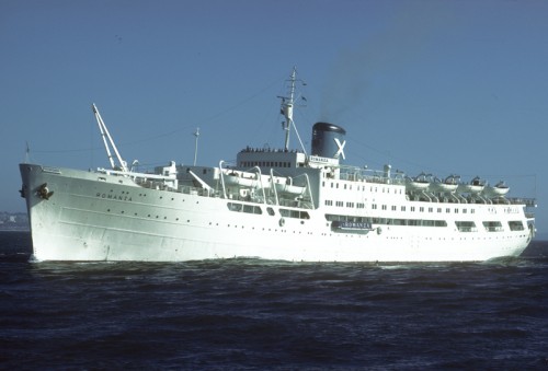 Romanza (1939 - 1979) - Chandris Cruises - Cruise ship Odyssey